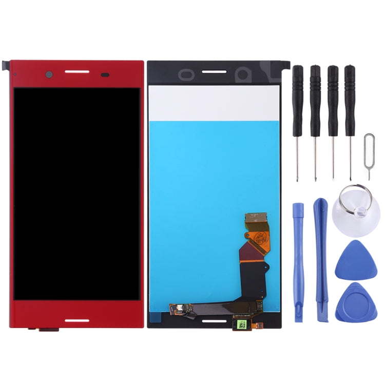 LCD Screen and Digitizer Full Assembly for Sony Xperia XZ Premium, For Xperia XZ Premium (Red)