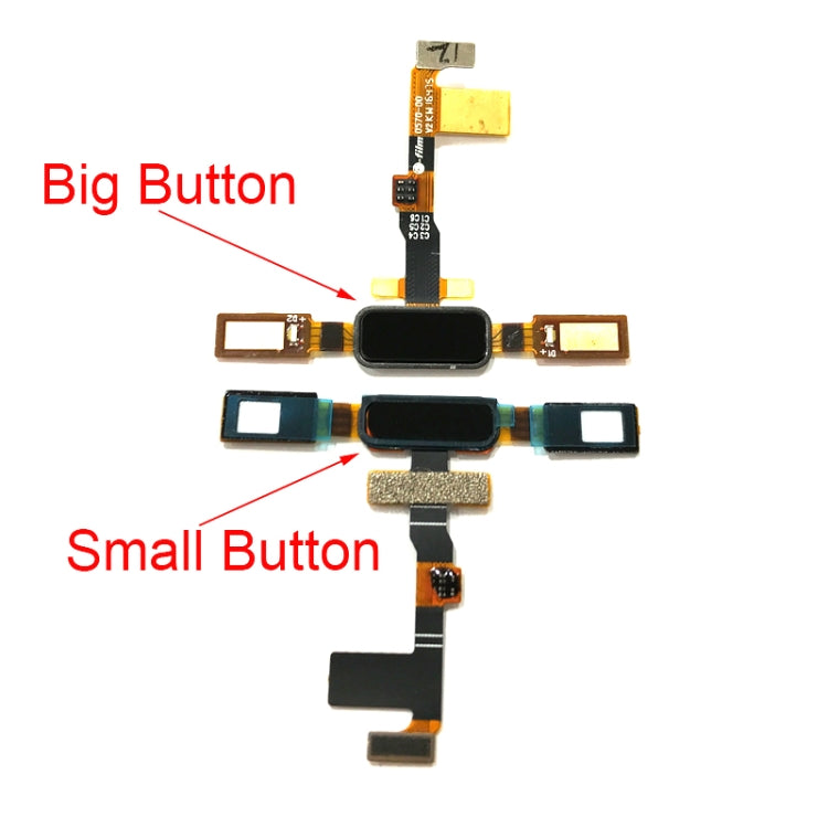 Big Fingerprint Sensor Flex Cable for Nokia 8 / N8 TA-1012 TA-1004 TA-1052, For Nokia 8