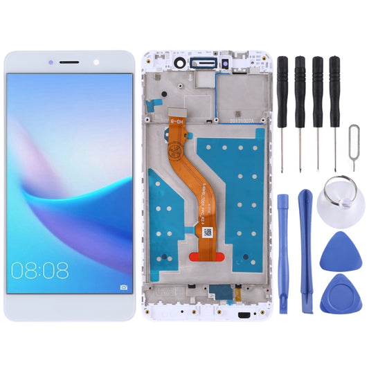 Pantalla LCD y digitalizador completo con marco para Huawei Y7 (2017)