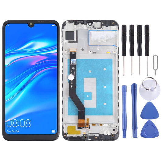 Pantalla LCD y digitalizador completo con marco para Huawei Y7 (2019) (versión alta)