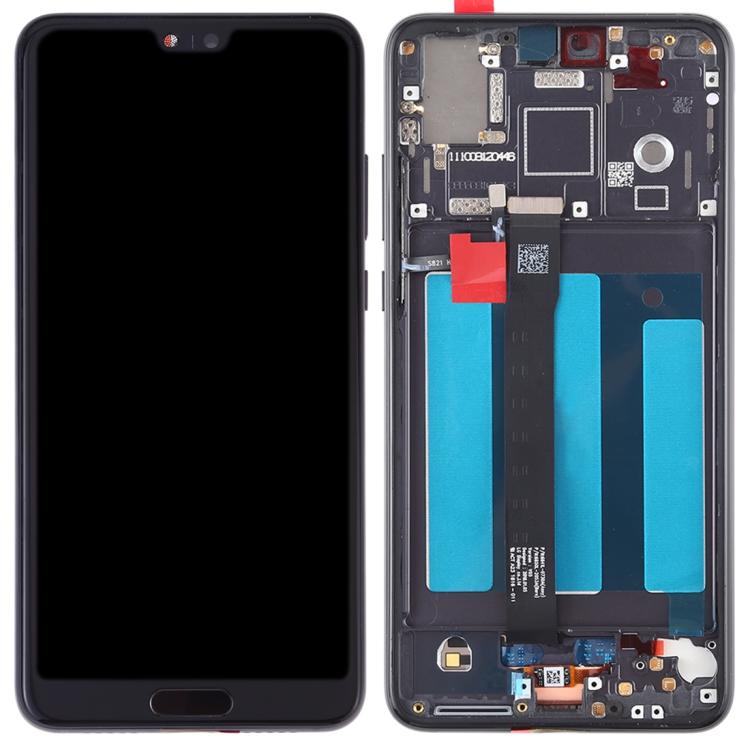Écran LCD et numériseur complets avec châssis pour Huawei P20