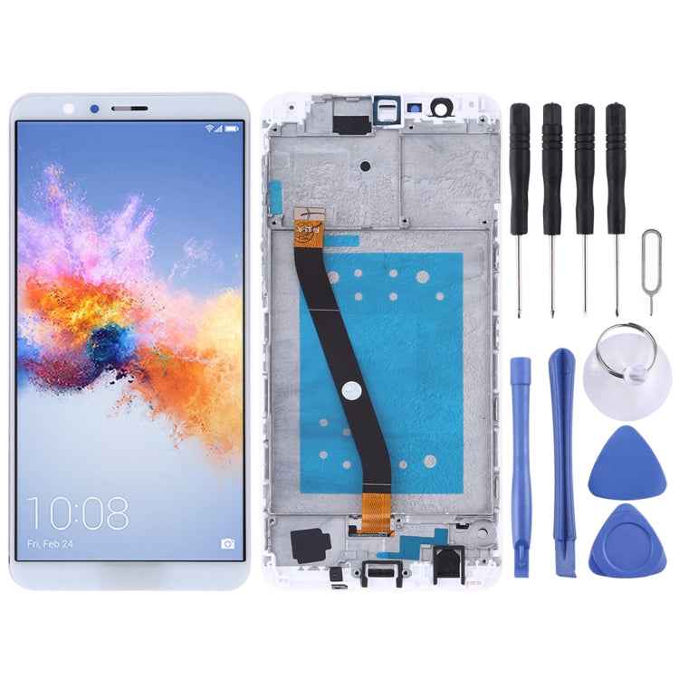 LCD Screen and Digitizer Full Assembly with Frame for Huawei Honor 7X