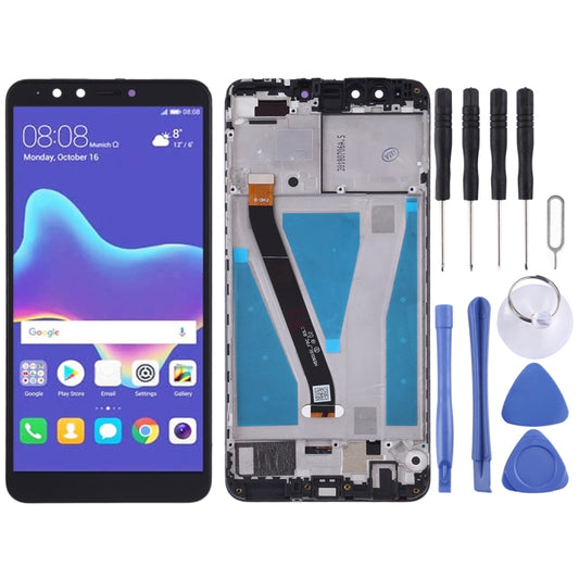 Pantalla LCD y digitalizador completo con marco para Huawei Enjoy 8 Plus, para Huawei Enjoy 8 Plus
