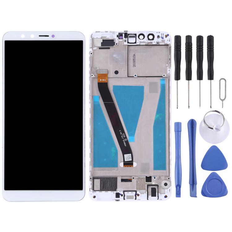 LCD Screen and Digitizer Full Assembly with Frame for Huawei Enjoy 8 Plus, For Huawei Enjoy 8 Plus
