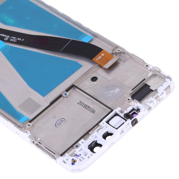 LCD Screen and Digitizer Full Assembly with Frame for Huawei Enjoy 8 Plus, For Huawei Enjoy 8 Plus
