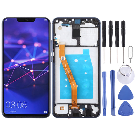 Pantalla LCD y digitalizador completo con marco para Huawei Mate 20 Lite / Maimang 7, para Huawei Mate 20 Lite