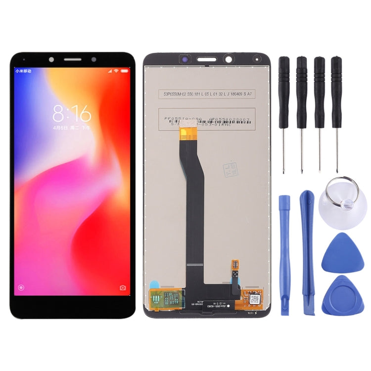 LCD Screen and Digitizer Full Assembly for Xiaomi Redmi 6 / 6A, For Xiaomi Redmi 6 / 6A, For 6 / 6A