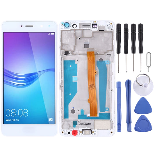 LCD Screen and Digitizer Full Assembly with Frame for Huawei Y5 (2017), For Huawei  Y5 (2017), For Huawei Y5 (2017)