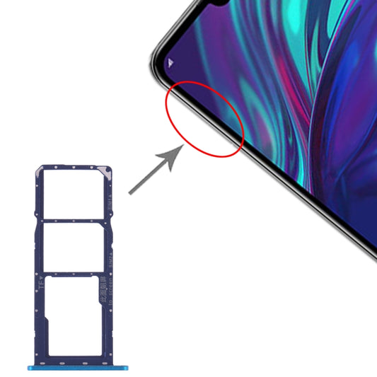 SIM Card Tray + SIM Card Tray + Micro SD Card Tray for Huawei Y7 (2019) / Y7 Pro (2019) / Y7 Prime (2019)