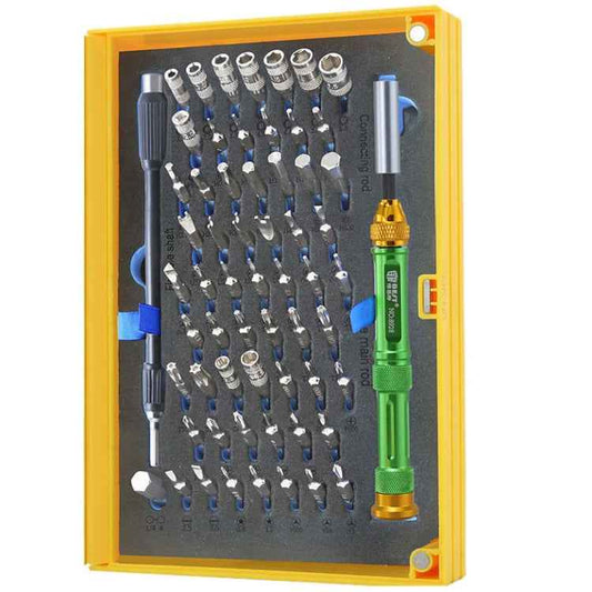 BEST BST-8928 Screwdriver Magnetic Bit Driver Kit 63 in 1 Professional Screwdrivers Set, BST-8928 - BSPART