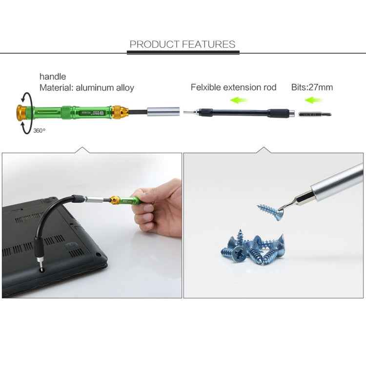 BEST BST-8928 Screwdriver Magnetic Bit Driver Kit 63 in 1 Professional Screwdrivers Set, BST-8928 - BSPART