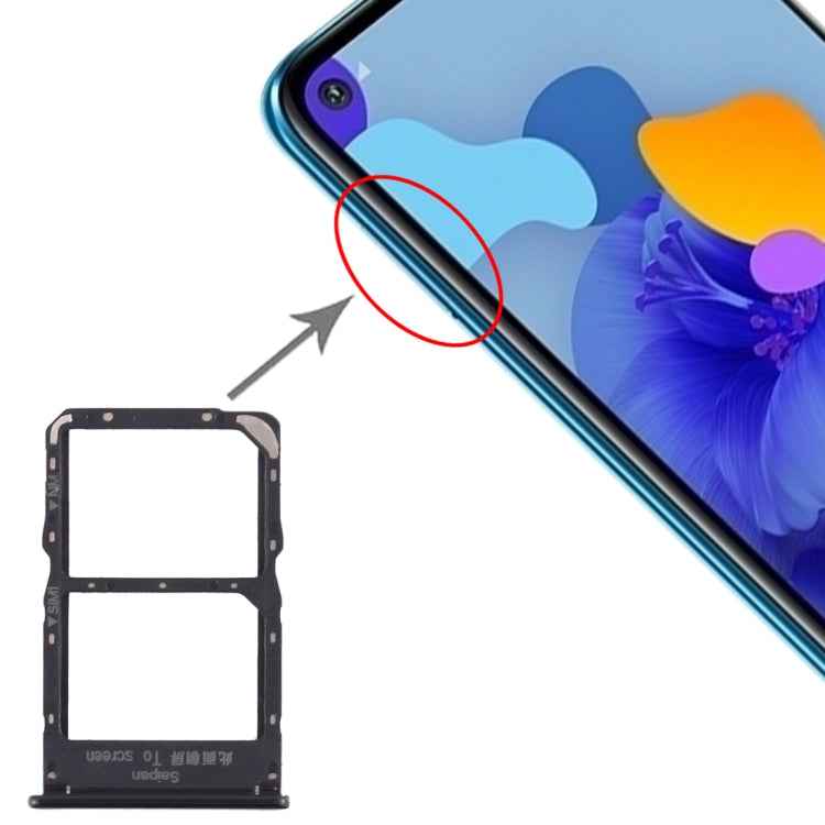 SIM Card Tray + NM Card Tray for Huawei Mate 30 Lite