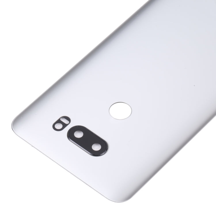 Tapa trasera de batería con lente de cámara para LG V30 / VS996 / LS998U / H933 / LS998U / H930, para LG V30, para LG V30 (con lente de cámara)