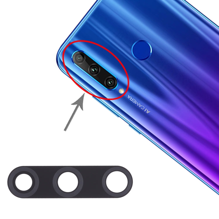 For Huawei Honor 20i 10pcs Back Camera Lens , For Huawei Honor 20i