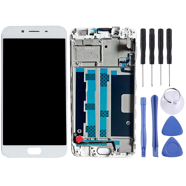 For OPPO R9s LCD Screen (TFT) + Touch Panel with Frame