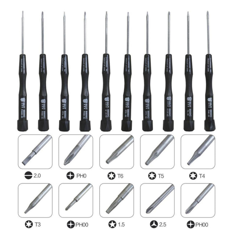 10 in 1 BEST BST-8800C Repair Tool Precision Screwdriver Set, BST-8800C