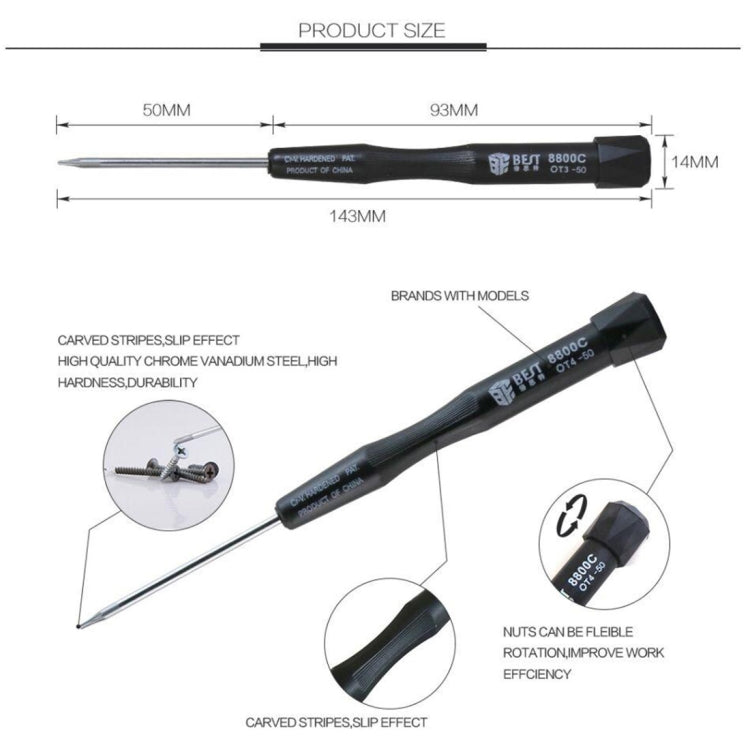 10 in 1 BEST BST-8800C Repair Tool Precision Screwdriver Set, BST-8800C