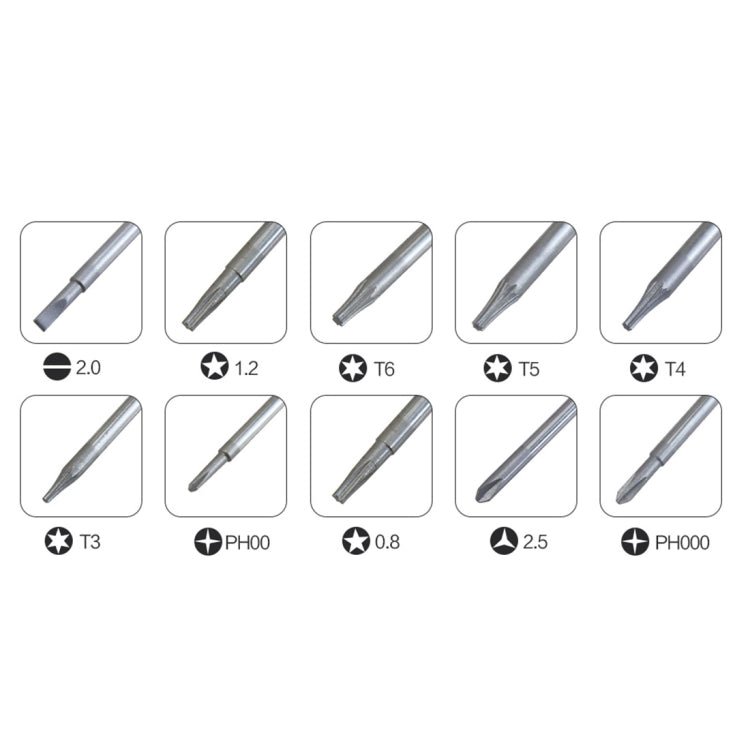 10 in 1 BEST BST-8800E Repair Tool Precision Multi-purpose Magnetic Screwdriver Set, BST-8800E