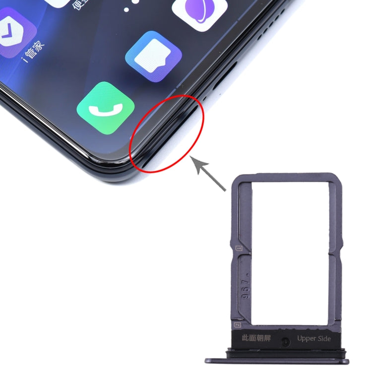 For vivo S5 SIM Card Tray + SIM Card Tray