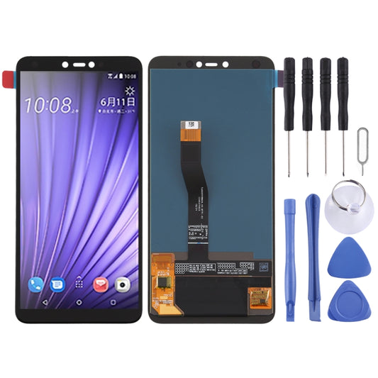 LCD Screen and Digitizer Full Assembly for HTC U19e, For HTC U19e