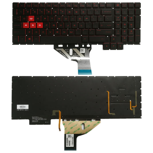 US Version Keyboard with Keyboard Backlight for HP Omen 15-CE 15-CE000 15-CE026TX 15-CE005TX 15-CE006TX 15-CE001TX 15-CE002TX, For Omen 15-CE (US) - BSPART