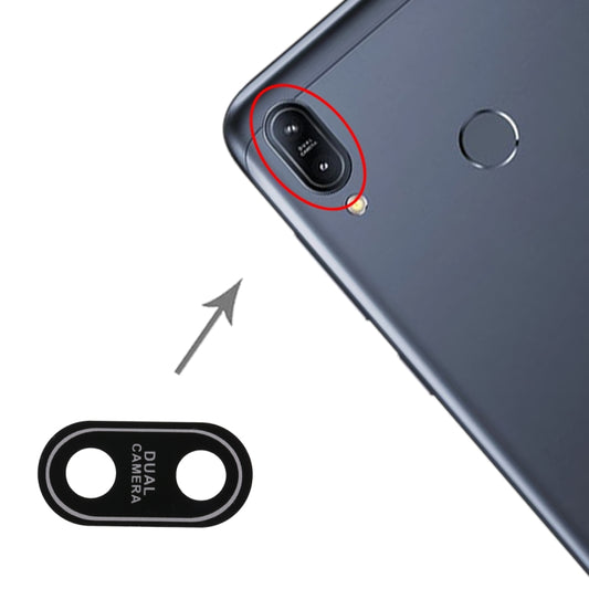 Back Camera Lens for Asus Zenfone Max (M2) ZB633KL / ZB632KL X01AD, For Zenfone Max (M2) ZB633KL - BSPART