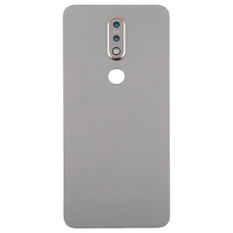 Battery Back Cover for Nokia 7.1, For Nokia 7.1(Silver)