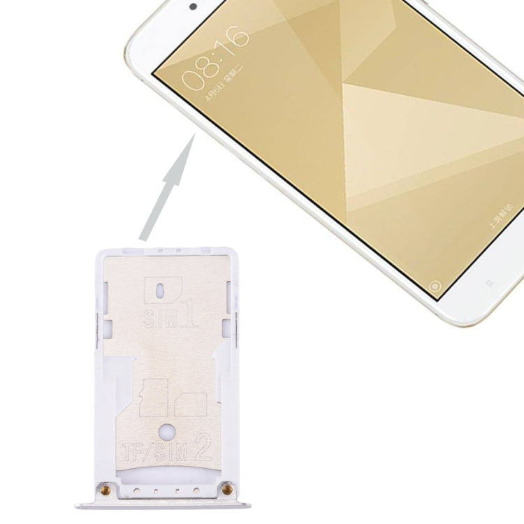 For Xiaomi Redmi 4X SIM & SIM / TF Card Tray, For Redmi 4X, For Xiaomi Redmi 4X