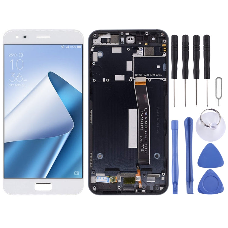 LCD Screen and Digitizer Full Assembly with Frame for Asus ZenFone 4 ZE554KL Z01KDA Z01KD Z01KS, For Asus ZE554K, For Asus ZE554KL