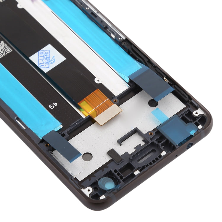 LCD Screen and Digitizer Full Assembly with Frame & Side Keys for Nokia 2 N2 TA-1007 TA-1029 TA-1023 TA-1035 TA-1011, For Nokia 2