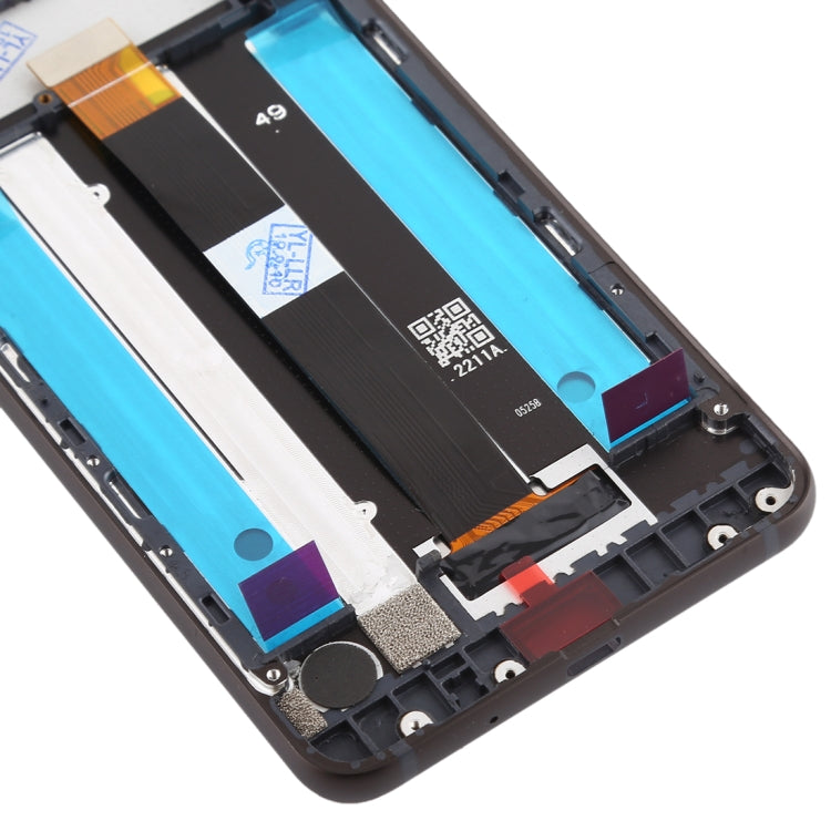 LCD Screen and Digitizer Full Assembly with Frame & Side Keys for Nokia 2 N2 TA-1007 TA-1029 TA-1023 TA-1035 TA-1011, For Nokia 2