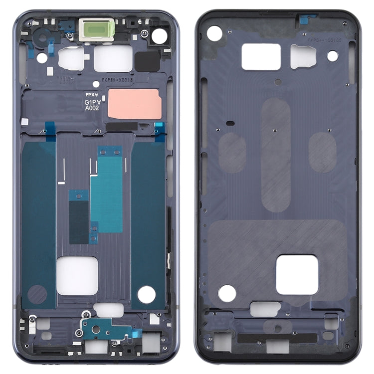 Front Housing LCD Frame Bezel Plate for LG Q70, For LG Q70