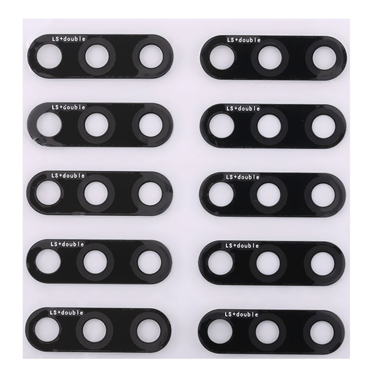 For Huawei Honor Play 7C / Enjoy 8 10pcs Back Camera Lens with Sticker , For Huawei Honor Play 7C