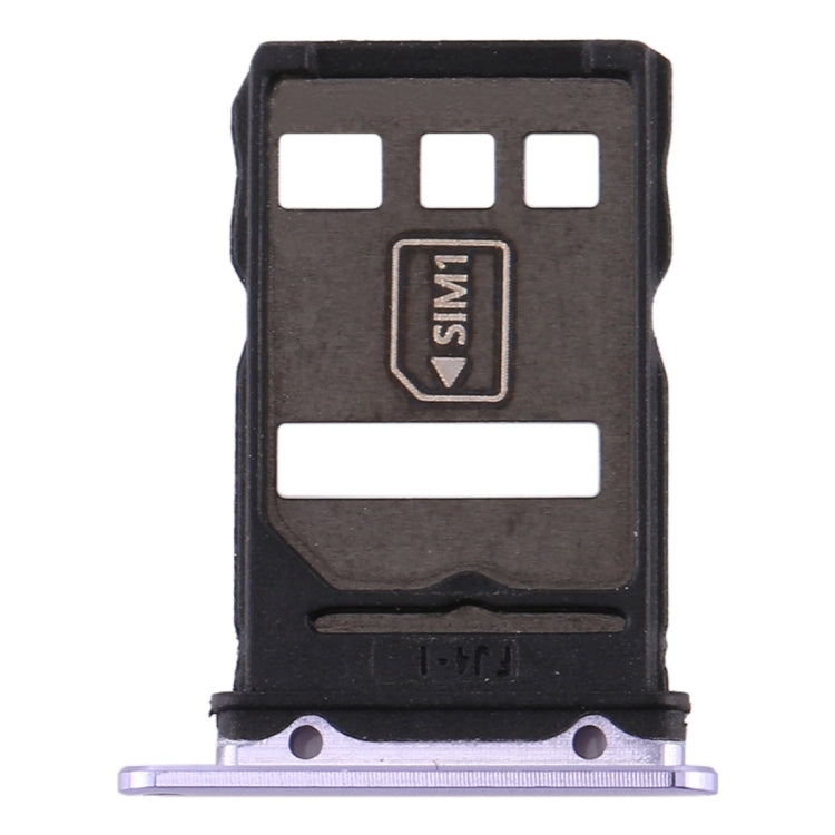 Original SIM Card Tray + NM Card Tray for Huawei Mate 30, For Huawei Mate 30