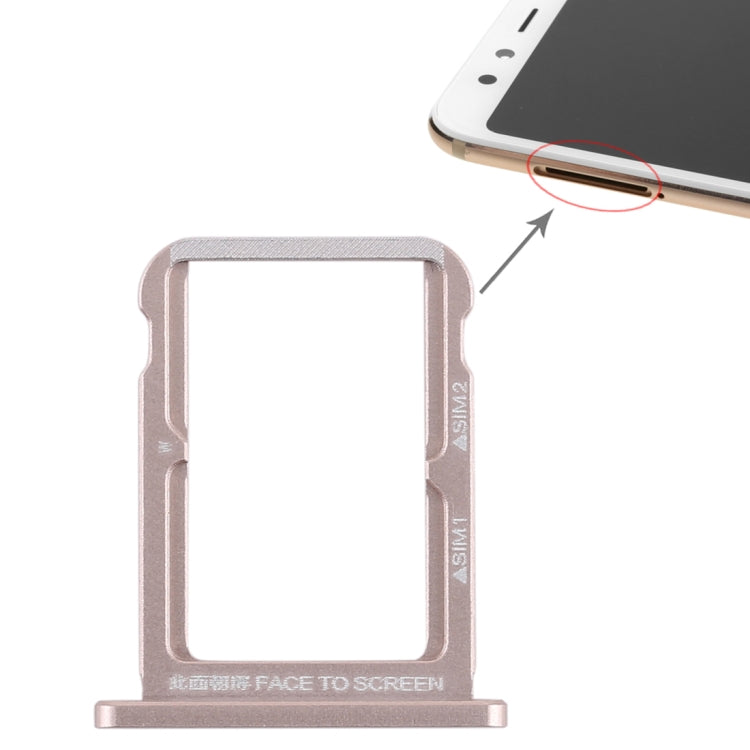 Double SIM Card Tray for Xiaomi Mi 6X, Mi 6X, For Mi 6X, For Xiaomi Mi 6X