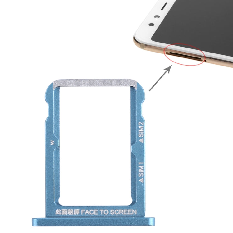 Double SIM Card Tray for Xiaomi Mi 6X, Mi 6X, For Mi 6X, For Xiaomi Mi 6X