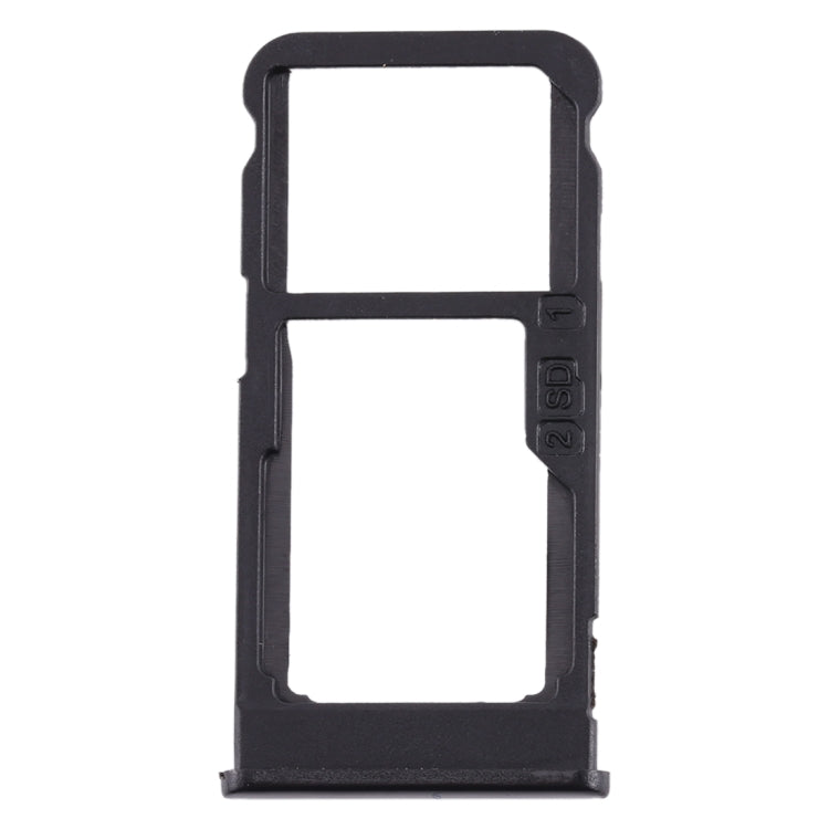 SIM Card Tray + SIM Card Tray / Micro SD Card Tray for Nokia 5.1 Plus / X5 TA-1102 TA-1105 TA-1108 TA-1109 TA-1112 TA-1120 TA-1199, For Nokia 5.1 Plus