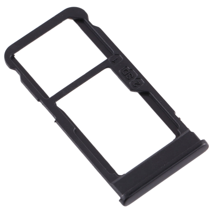 SIM Card Tray + SIM Card Tray / Micro SD Card Tray for Nokia 5.1 Plus / X5 TA-1102 TA-1105 TA-1108 TA-1109 TA-1112 TA-1120 TA-1199, For Nokia 5.1 Plus