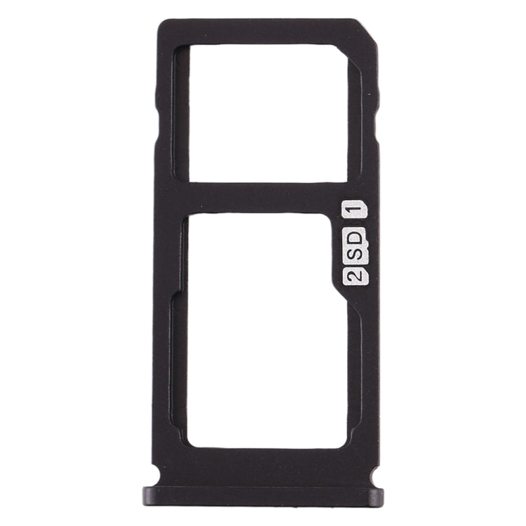 SIM Card Tray + SIM Card Tray / Micro SD Card Tray for Nokia 8 / N8 TA-1012 TA-1004 TA-1052, For Nokia 8