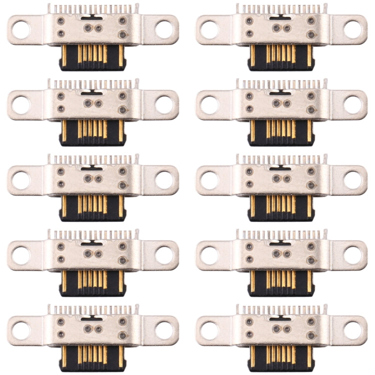 For Meizu Note 9 10pcs Charging Port Connector, For Meizu Note 9