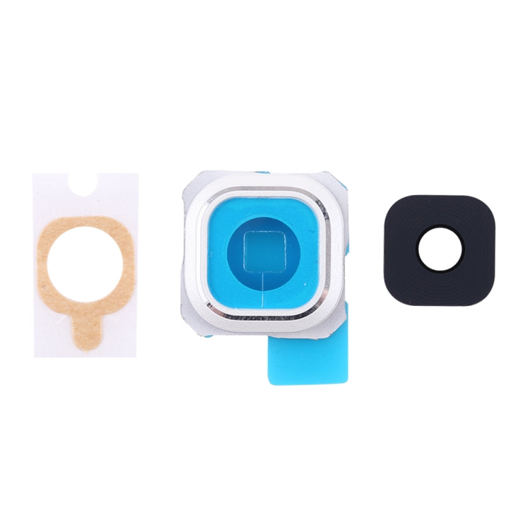 For Galaxy S6 Edge + / G9280 10pcs Back Camera Bezel & Lens Cover with Sticker, For Galaxy S6+ - BSPART