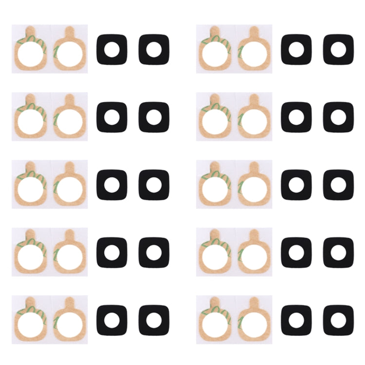 For Galaxy J5 10pcs Back Camera Lens Cover with Sticker, For J5