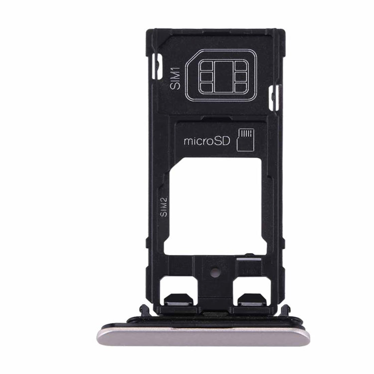 for Sony Xperia XZs (Dual SIM Version) SIM & Micro SD / SIM Card Tray, For Xperia XZs Dual SIM, For XZs Dual SIM
