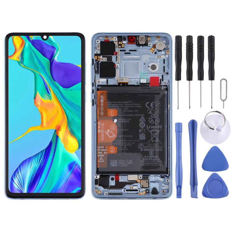 Écran LCD et numériseur complet avec châssis pour Huawei P30, Huawei P30 (Original), Huawei P30 (Breathing Crystal)