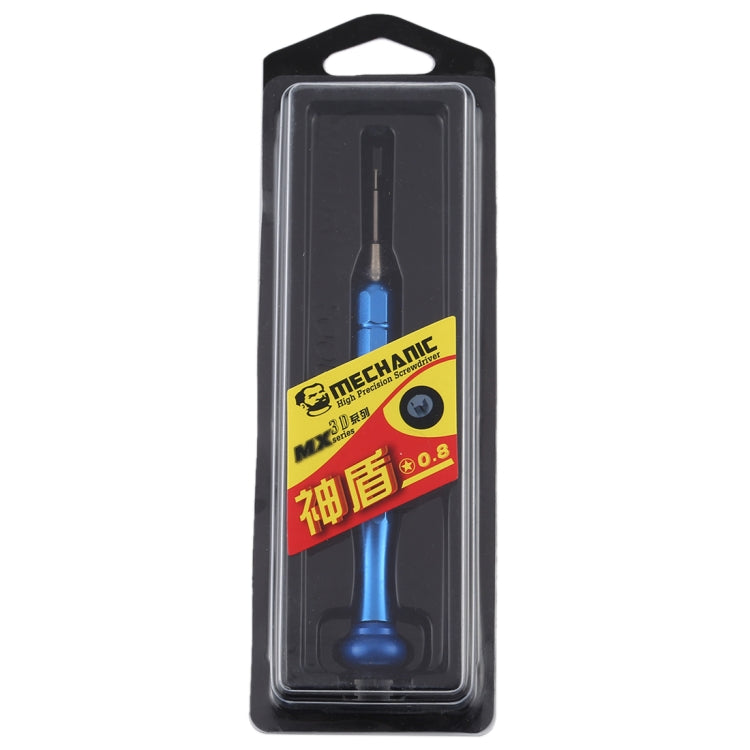 MECHANIC MX 3D 0.8 Five Star Screwdriver Precision Phone Dismantling Tool, Random Color Delivery, 0.8 Five Star - BSPART