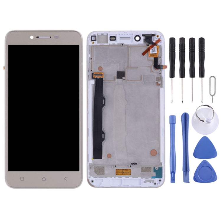 LCD Screen and Digitizer Full Assembly with Frame for Lenovo Vibe K5 Plus A6020A46 A6020l36 A6020l37