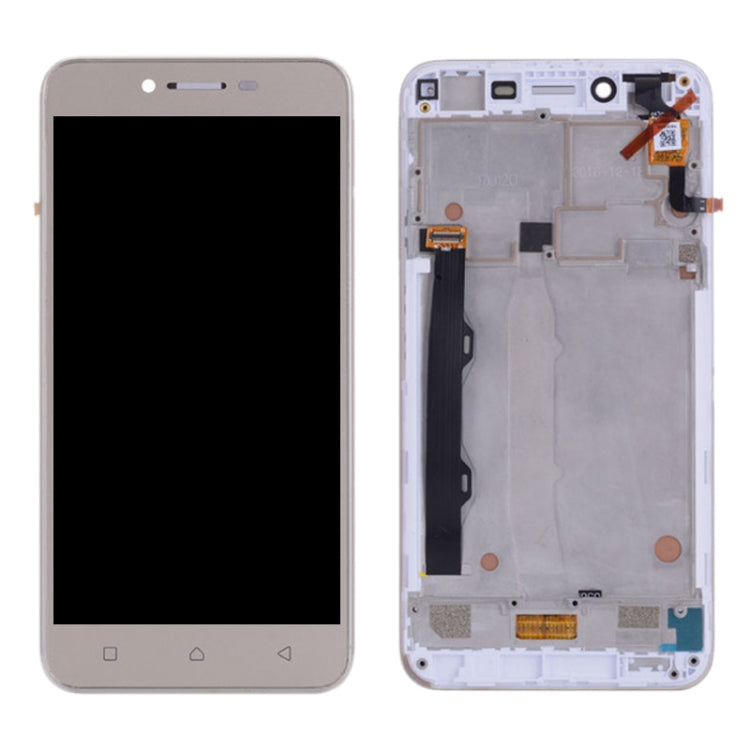 LCD Screen and Digitizer Full Assembly with Frame for Lenovo Vibe K5 Plus A6020A46 A6020l36 A6020l37