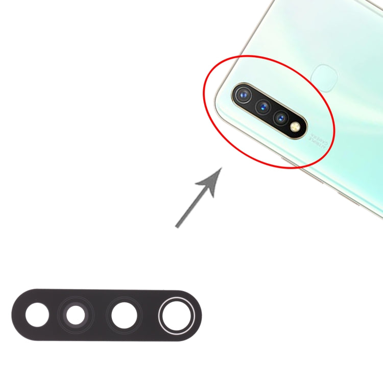 For vivo Y5s 10pcs Back Camera Lens, For vivo Y5s