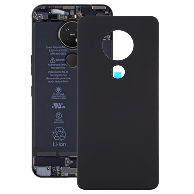 Battery Back Cover for Nokia 7.2 / 6.2 TA-1196 / TA-1198 / TA-1200 / TA-1187 / TA-1201 (Frosted Green), For Nokia 7.2 / 6.2, For Nokia 7.2(Frosted Black), For Nokia 7.2(Black), For Nokia 7.2, For Nokia 7.2 / 6.2(Frosted Silver)
