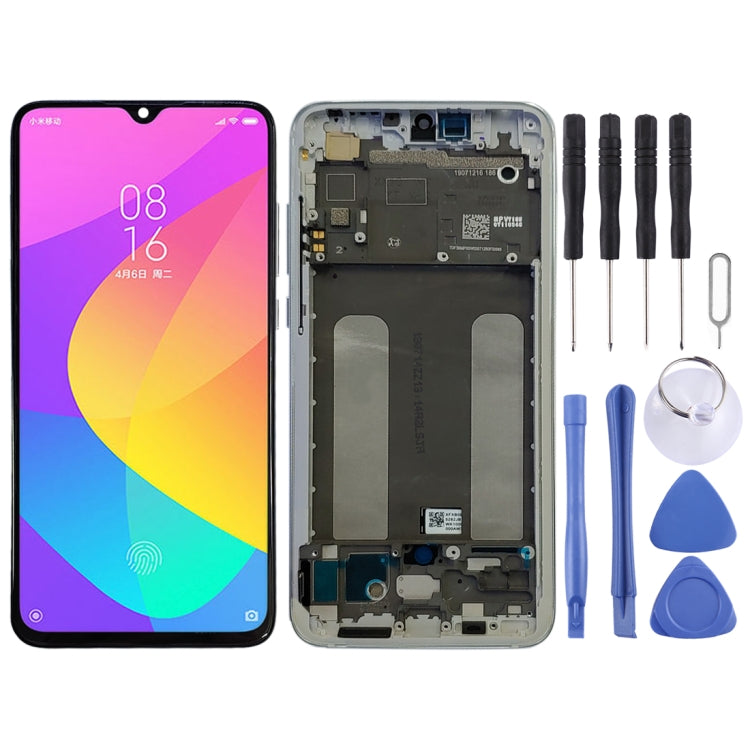 Original LCD Screen and Digitizer Full Assembly with Frame for Xiaomi Mi CC9